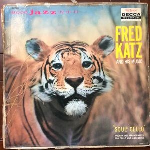 Fred Katz Soul-o Cello Vinyl Lp '58